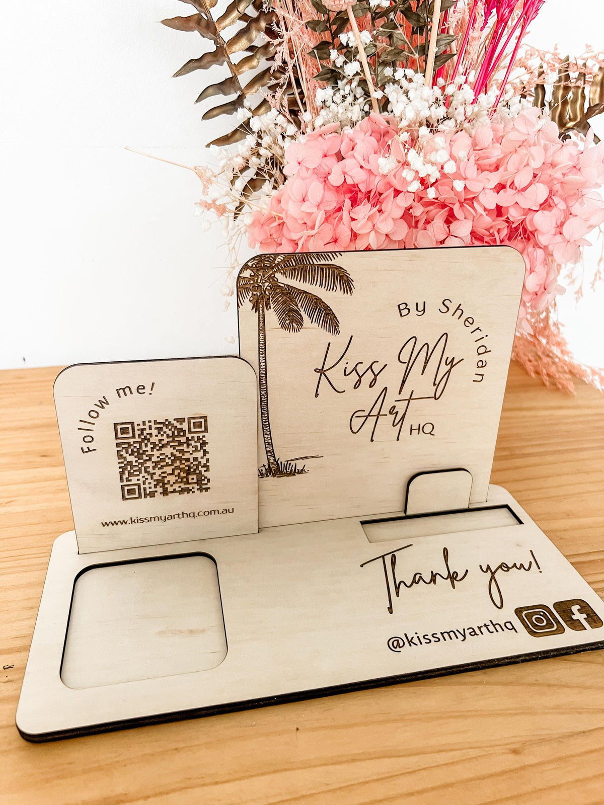 Double Square & QR Code Display - The Confetti Gift Co