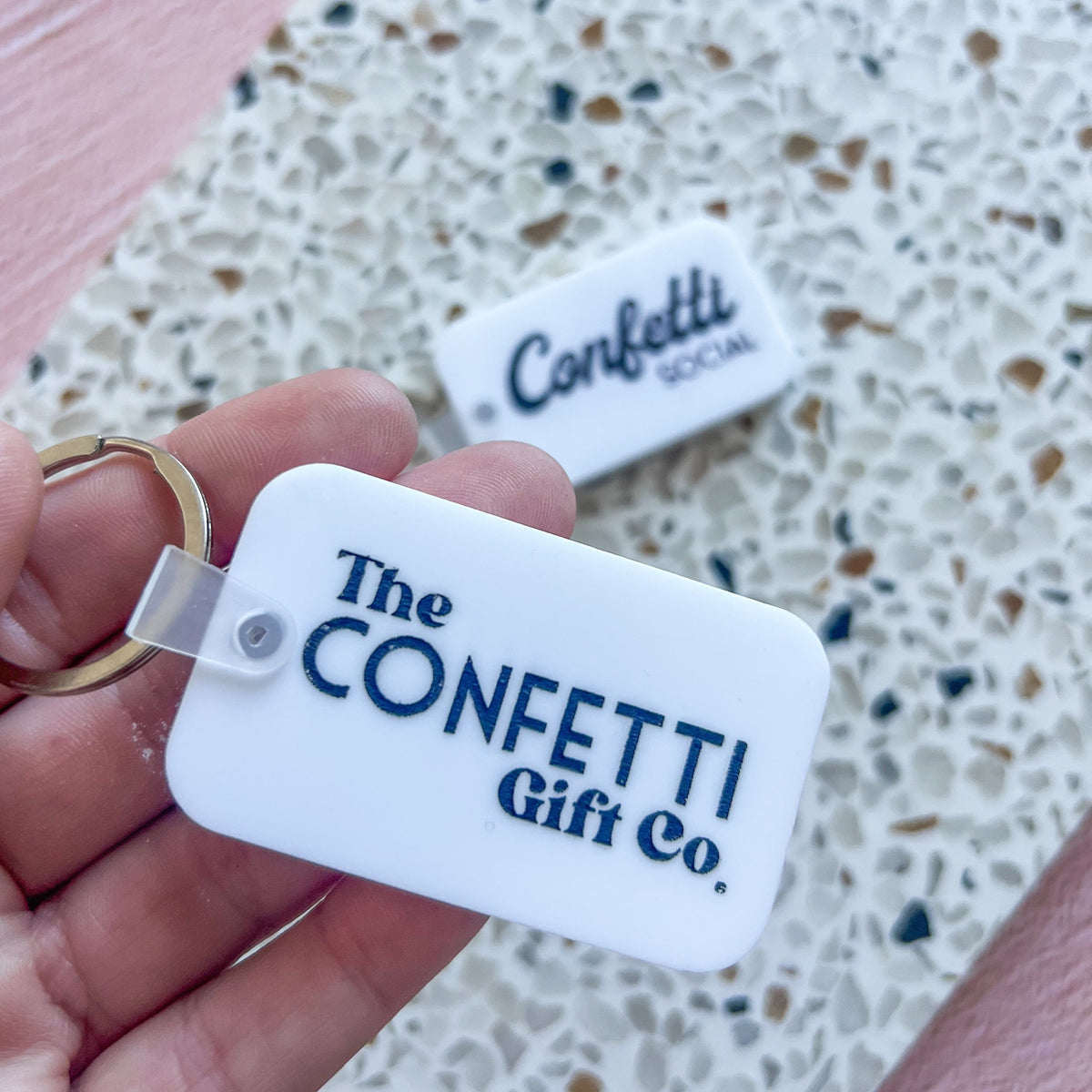 Scannable Keyring - The Confetti Gift Co