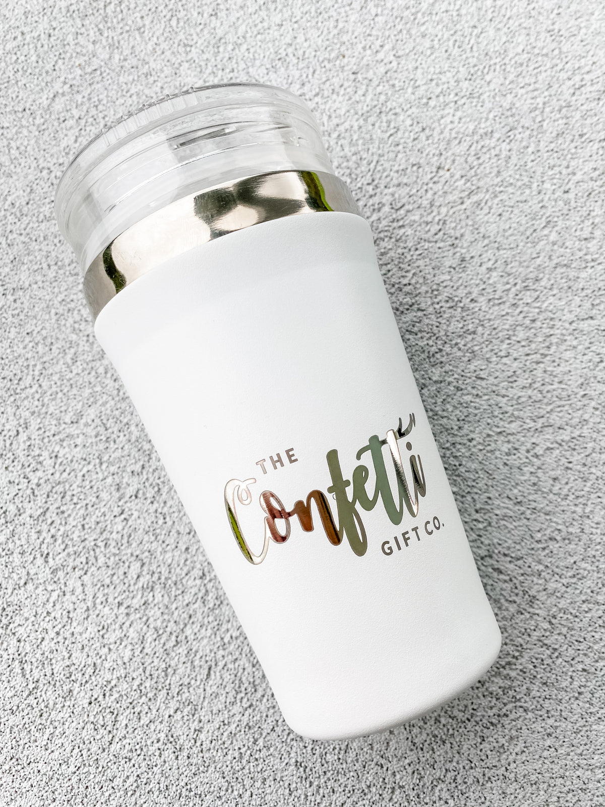 Insulated Glass Coffee Travel Cup - The Confetti Gift Co