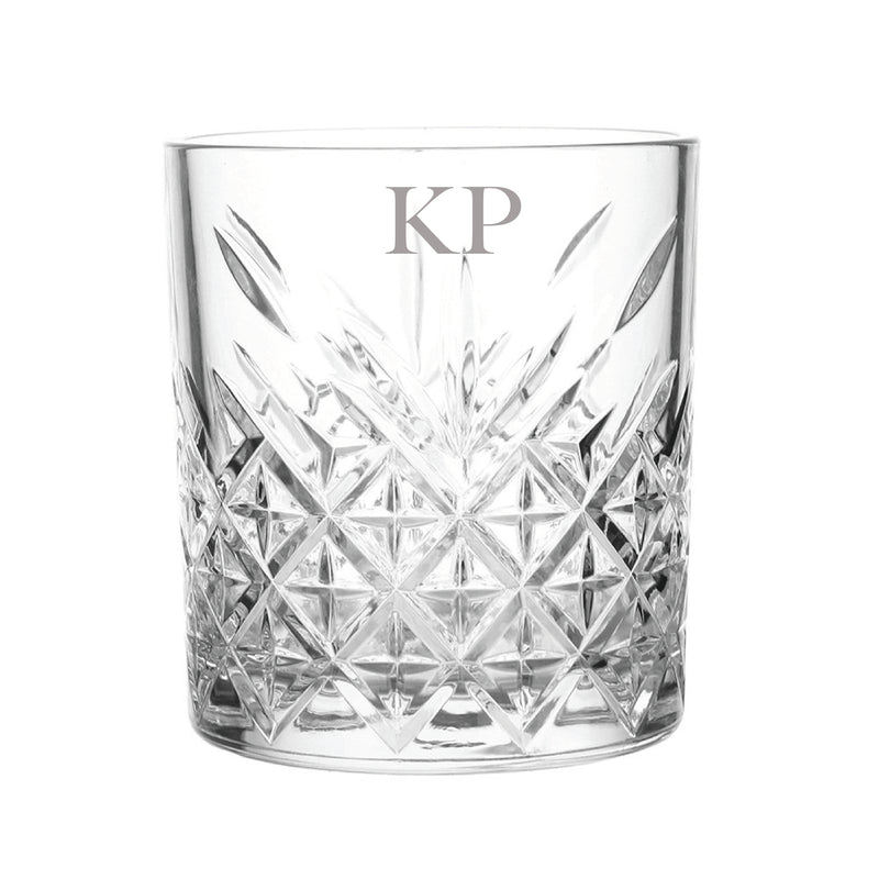 Etched Whiskey Glasses - The Confetti Gift Co